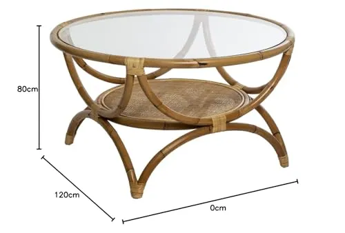 Atmosphera - Table Basse Farah en rotin