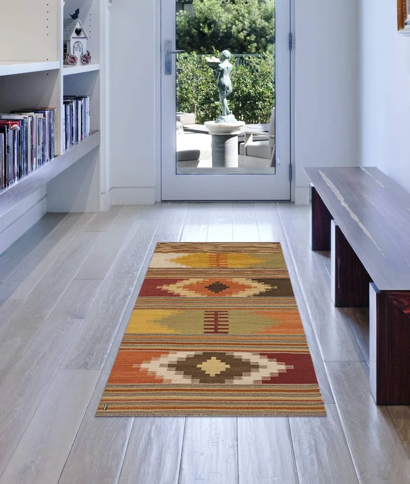 Vilber, Kilim 2576, tapis en vinyle, Multicolor, 153x230x0.2cm