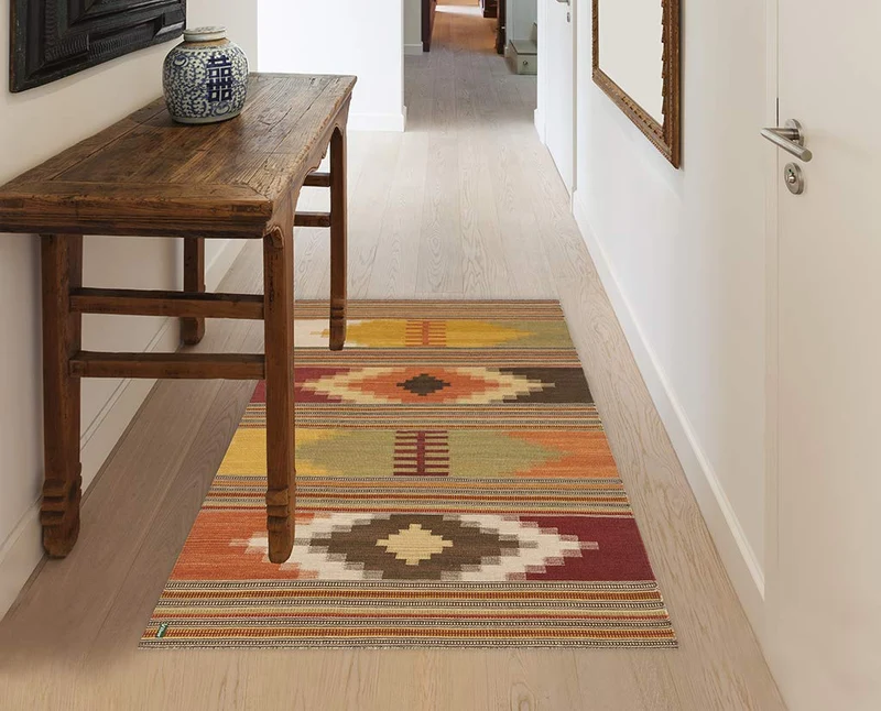 Vilber, Kilim 2576, tapis en vinyle, Multicolor, 153x230x0.2cm
