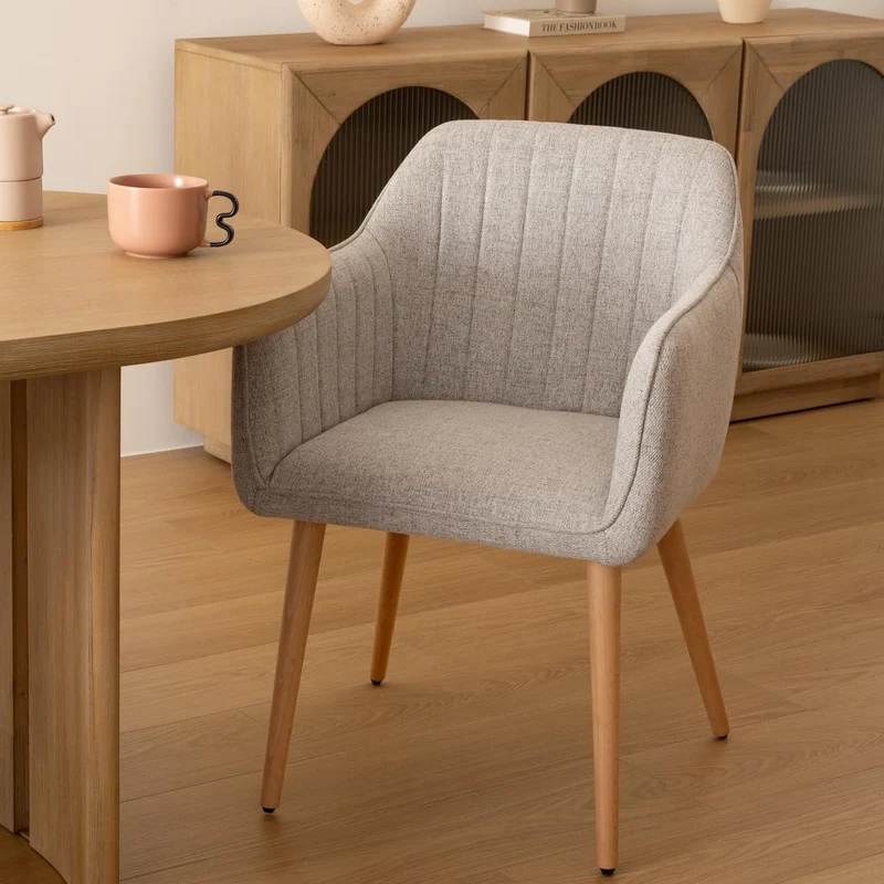 Atmosphera - Fauteuil de Table visoca Gris