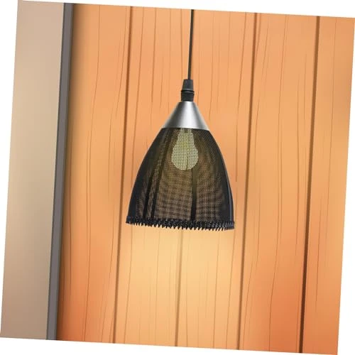 GLSTOY Lustre Fer Artisanal Abat-jour Maille Pour Suspension Au Plafond Éclairage Décoratif Pour Salle à Manger Et Supermarché Compatible Modèle Ouverture