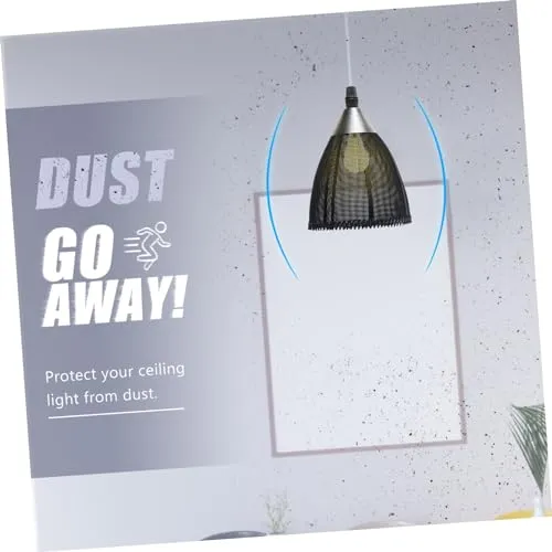 GLSTOY Lustre Fer Artisanal Abat-jour Maille Pour Suspension Au Plafond Éclairage Décoratif Pour Salle à Manger Et Supermarché Compatible Modèle Ouverture