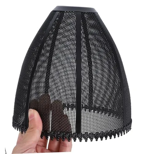 GLSTOY Lustre Fer Artisanal Abat-jour Maille Pour Suspension Au Plafond Éclairage Décoratif Pour Salle à Manger Et Supermarché Compatible Modèle Ouverture