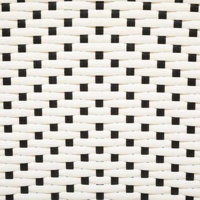 Paris Prix Atmosphera Créateur d'intérieur - Chaise Bistrot en Rotin Trecia 84cm Blanc