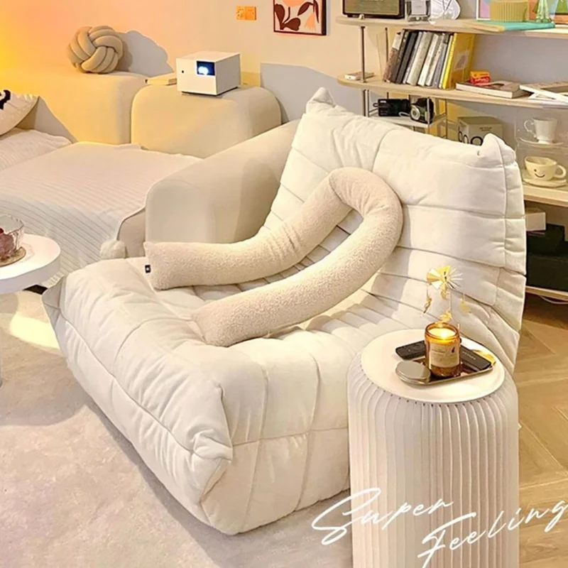 Fauteuil Togo, Fauteuil Poire d'angle, Canapé d'angle Confortable, Lounge Ergonomique en Mousse, pour Salon, Chambre, dortoir, Salon, Bureau
