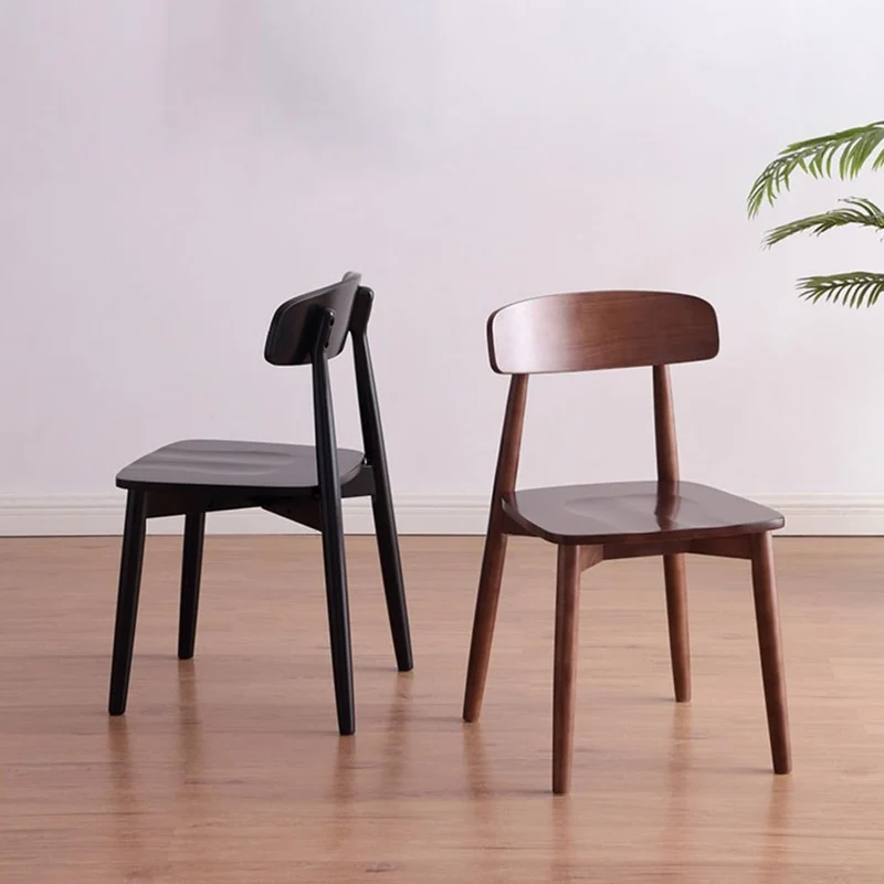 Chaise Scandinave Blanche Chaises De Salle A Manger Scandinave sans Bras Chaise De Cuisine en Bois en Cuir avec Pieds en Bois pour La Salle À Manger(/Light Gray B)