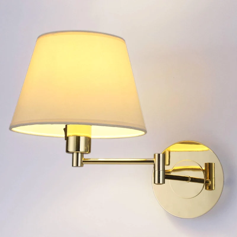 Lindby Applique Murale Tissu Pola (Moderne) en Beige Textile e. a. pour Salon & Salle à manger (1 lampe,à E27), Applique, Lampe Murale, Eclairage, Luminaire Mural