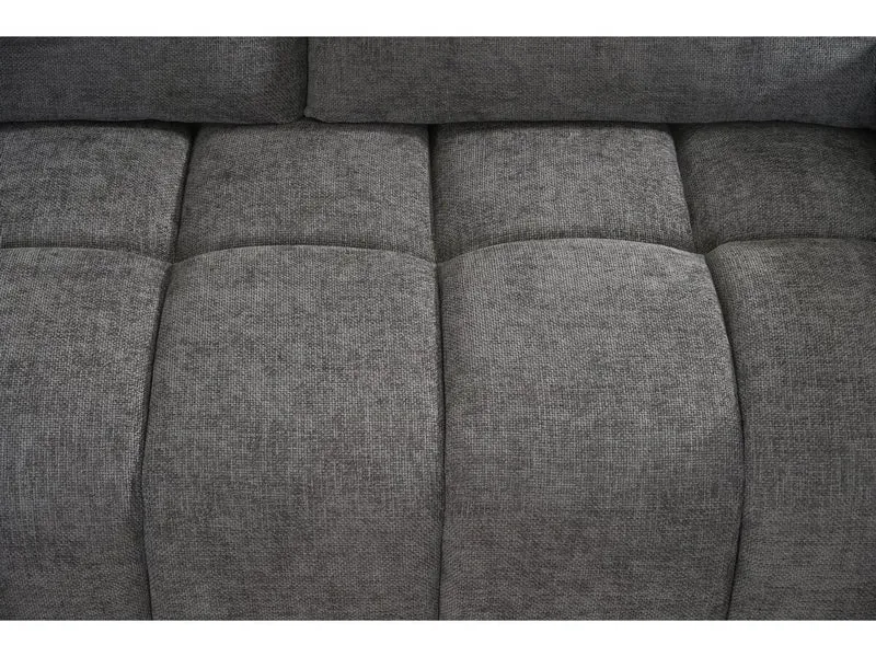 Habitat et Jardin Canapé d'angle Tissu Monceau - 3 Places - Gris