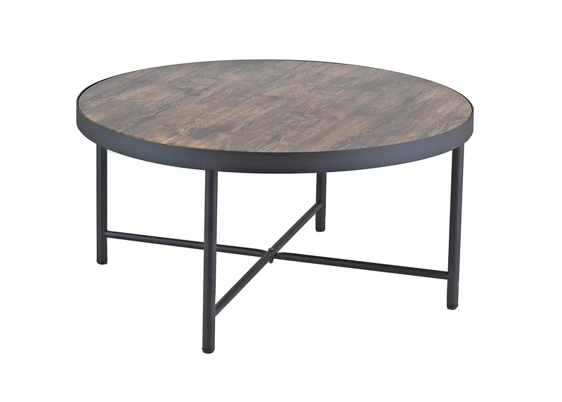 ASPECT Arcadia CFT42 Table Basse Ronde Vintage en Bois