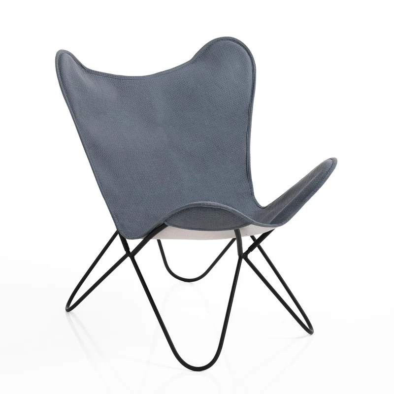 Oresteluchetta Fauteuil Butterfly Yantra Grey