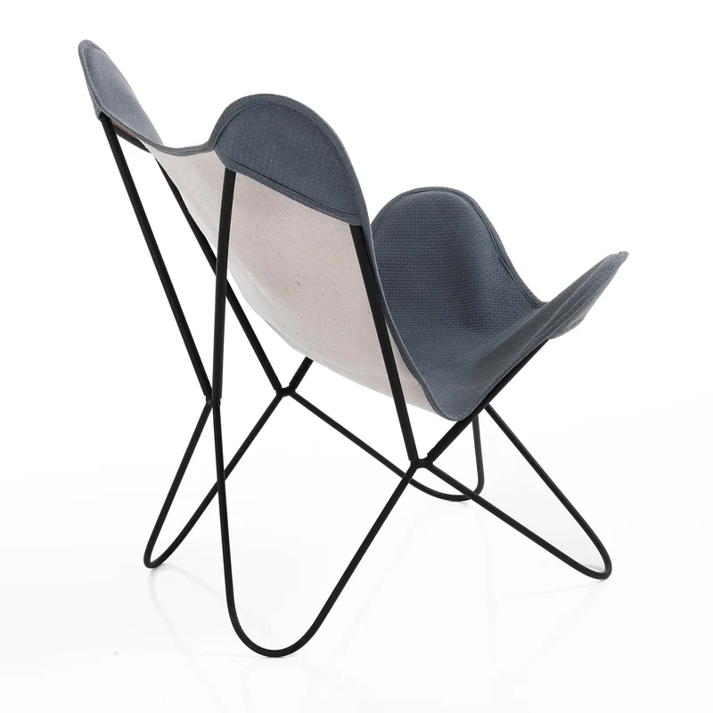 Oresteluchetta Fauteuil Butterfly Yantra Grey