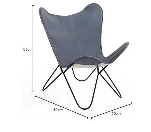 Oresteluchetta Fauteuil Butterfly Yantra Grey