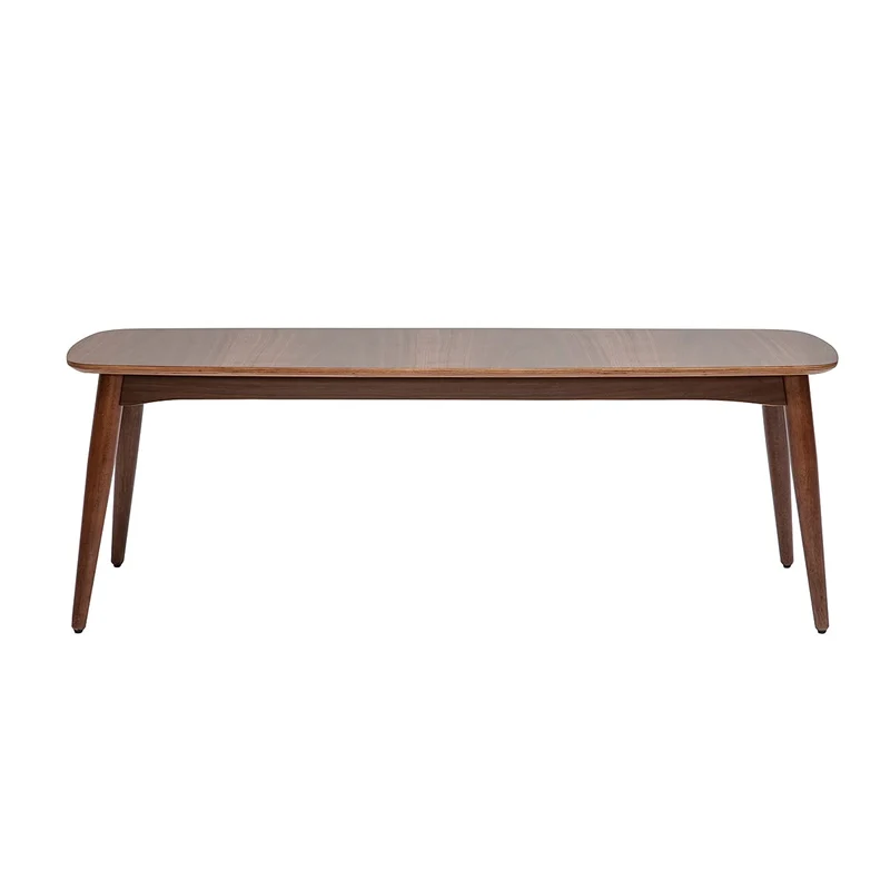 Miliboo Banc Vintage Bois foncé Noyer L130 cm NORDECO