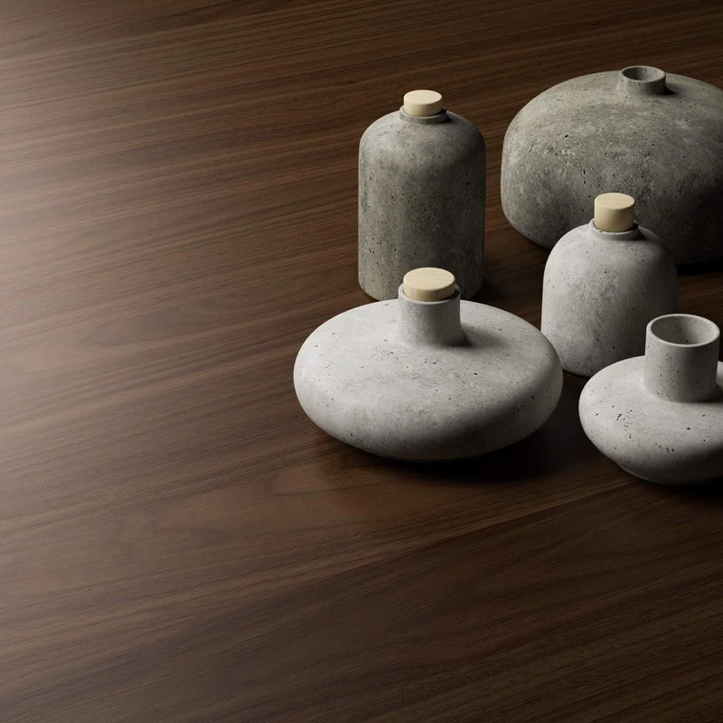Mobili fiver, cuisine, extensible jusqu'à 220 cm de table, Jacopo lambris, Canaletto Walnut (Noyer), 140 x 90 x 77 cm