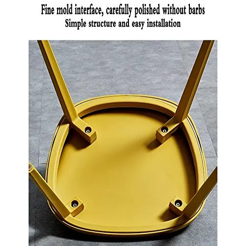 WHOJA Chaises de Cuisine Chaise de maison Convient pour une utilisation intérieure et extérieure Chaise en plastique Pour le salon de bureau Utilisez une chaise de patio ou un siège pour contract Chai