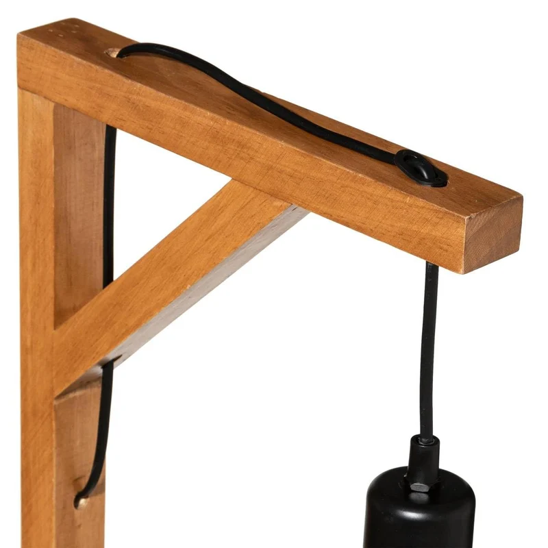 Atmosphera - Lampadaire Wild - bois H148 cm