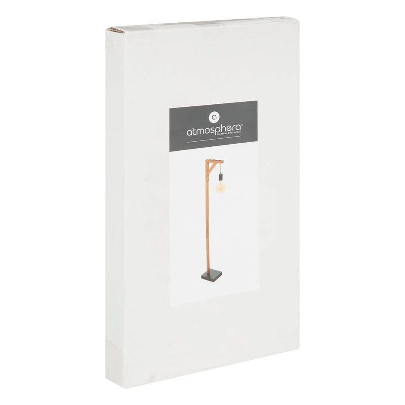 Atmosphera - Lampadaire Wild - bois H148 cm