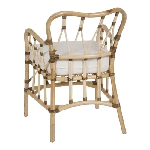 BigBuy Home Fauteuil Naturel en rotin 58 x 62 x 85 cm