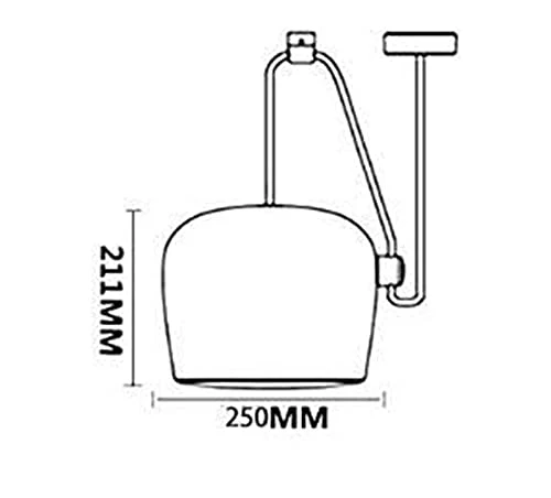 Machine Zhenxkj Pendentif Light Plafonniers Chandeliers Lustres Lustres Modernes Salon Restaurant Bar Cuisse Bar Cafe Lampes de Bureau Noir Blanc Blanc Blanc Filage réglable Luminaire (Color : Black)