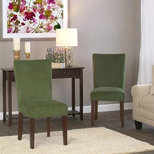 Kinfine K6805-b228 en Velours Parson Chaise de Salle à Manger