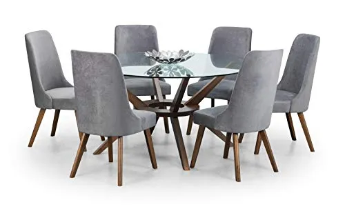 Julian Bowen Grande Table à Manger Chelsea, Noyer, 140 cm