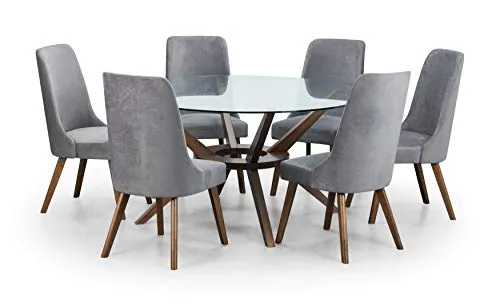 Julian Bowen Grande Table à Manger Chelsea, Noyer, 140 cm