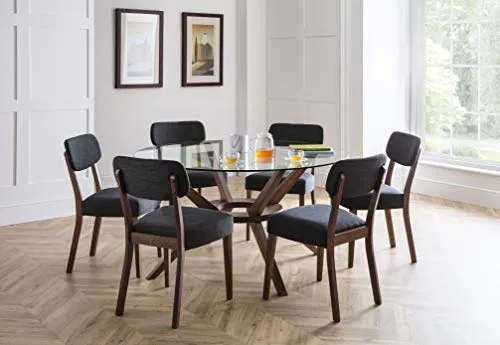 Julian Bowen Grande Table à Manger Chelsea, Noyer, 140 cm