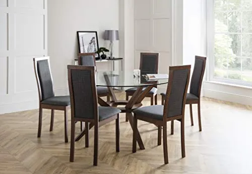 Julian Bowen Grande Table à Manger Chelsea, Noyer, 140 cm