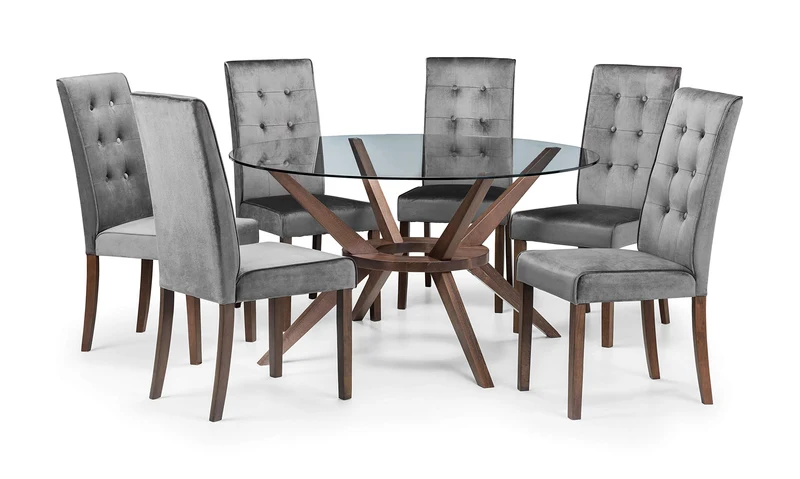 Julian Bowen Grande Table à Manger Chelsea, Noyer, 140 cm