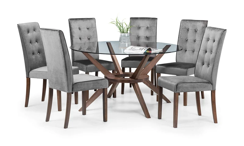 Julian Bowen Grande Table à Manger Chelsea, Noyer, 140 cm