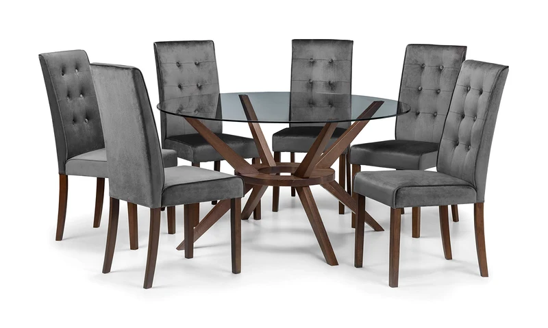 Julian Bowen Grande Table à Manger Chelsea, Noyer, 140 cm