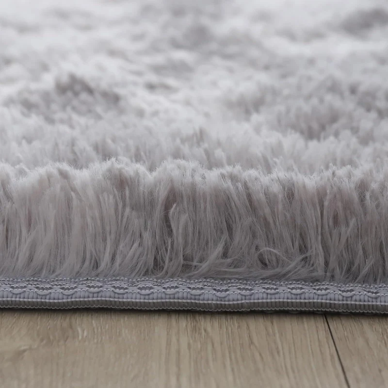 YUANWAN Tapis Shaggy Tapis Chambre 140 x 190 cm Longs Moelleux Antidérapant Intérieur Épais Tapis Salon à Poils Longs Tapis Moelleux Chambre pour Salon de Sol Grand Couloir, Rose