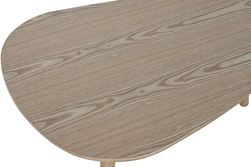 PEGANE Table Basse, Table de Salon en Bois de pin Coloris Naturel - Longueur 80 x Profondeur 56 x Hauteur 33 cm
