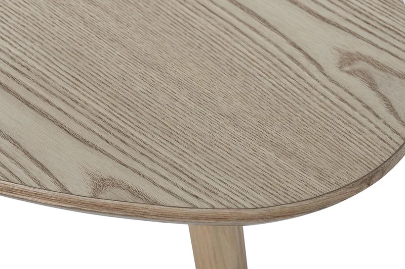PEGANE Table Basse, Table de Salon en Bois de pin Coloris Naturel - Longueur 80 x Profondeur 56 x Hauteur 33 cm