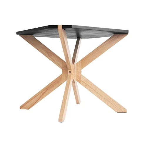 Leitmotiv Table Basse scandinave Miste - L. 60 x H. 40 cm - Noir