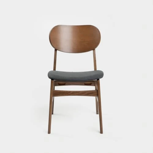 HOMLA Chaise marron Nergu, 46 x 54,2 x 80 cm