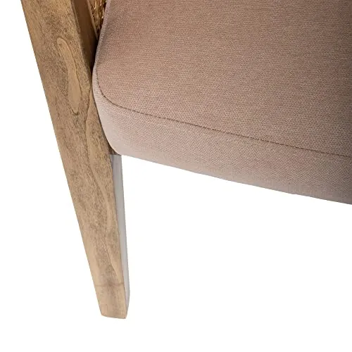 Atmosphera - Fauteuil Koza - peuplier & rotin