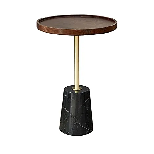 zlw-shop Table Basse Table d'appoint Petite Table Basse Table Basse Cônat Cabinet de Coin de Coin Table de Table Moderne Petite Table Ronde Table de Salon (Size : 54 * 38cm)