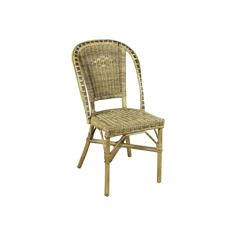 Tresice france Chaise en manau et rotin