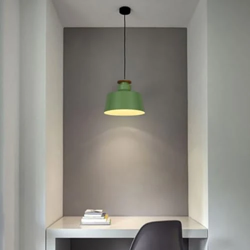 SHUANGZ Lustres en Métal Orange Lampe Industrielle Rétro Luminaires Suspendus De Ferme Clubs Et Restaurants Base E27 pour Salle À Manger, Grange, Bar, Couloir Plafonnier Rustique Unique