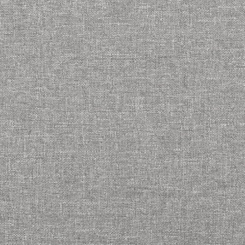 Rantry Tête de lit 203 x 23 x 78 / 88 cm en tissu meuble, tête de lit, tête de lit double, dossier pour lit et canapé uu