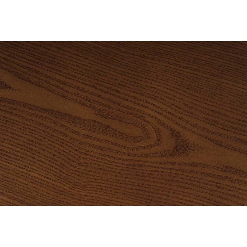 Miliboo Table à Manger Ronde Design Noyer D106 cm Walford
