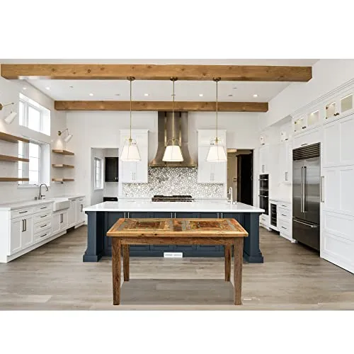BISCOTTINI INTERNATIONAL ART TRADING Table en Bois Massif, Moyenne
