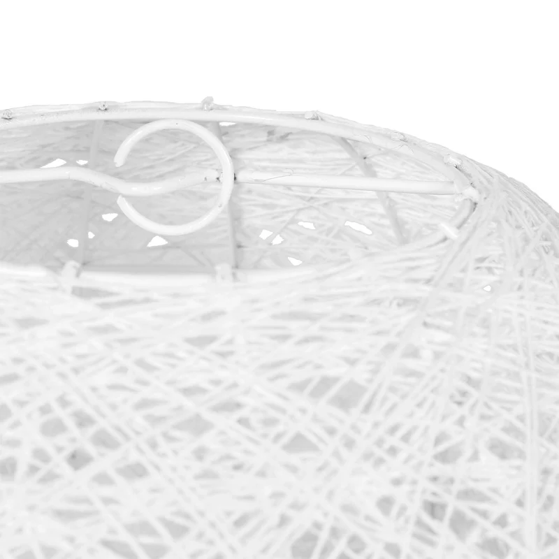 OSTARIA Abat-jour suspendu en forme de boule, Blanc, 20 x 19 x 20 cm