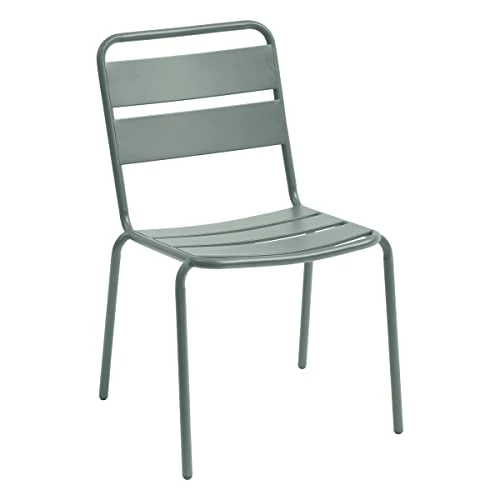 Hespéride Chaise de Jardin empilable Phuket Vert Olive