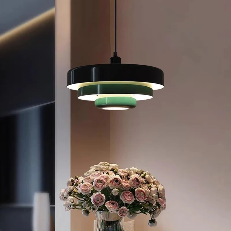 YYingYYue Orange, Luminaires De Plafond, Abat-Jour De Suspension Creative Multilayer Iron Art, Lustre De Style Industriel Nordique, Suspension De Décoration De Salon De Bureau