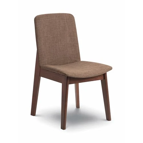Julian Bowen Lot de 2 chaises de salle à manger Kensington, noyer