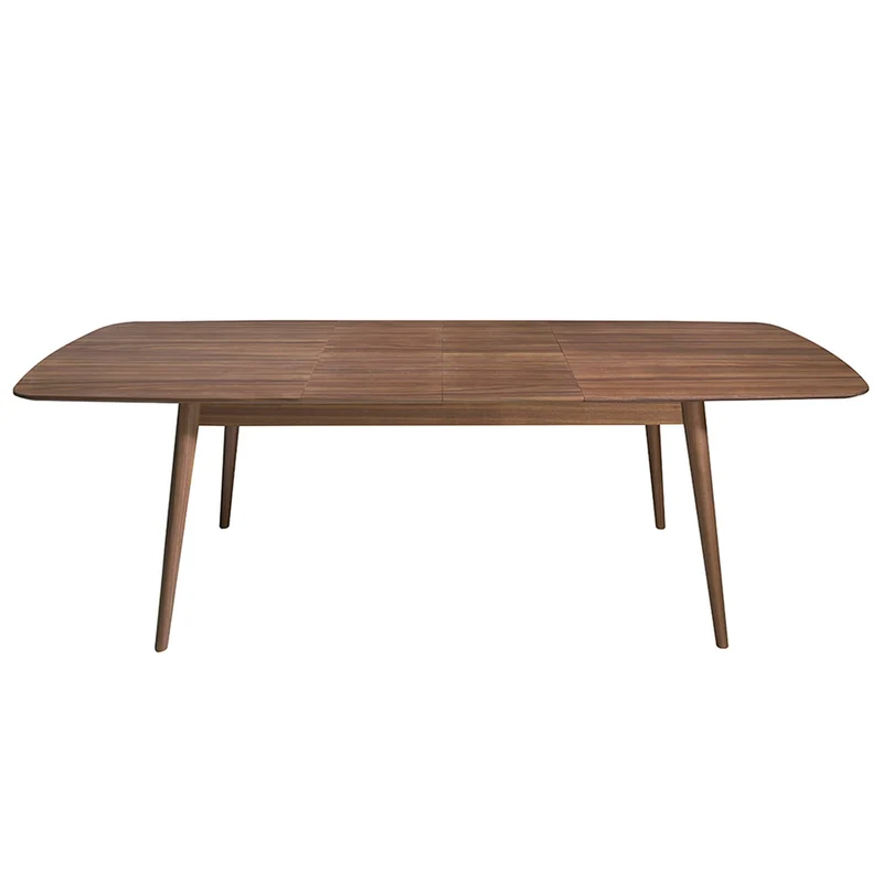 Ángel Cerdá - Table de Salle à Manger Extensible en Bois de Noyer - Table de Salle à Manger rectangulaire Moderne - Table de Salon Polyvalente et Fonctionnelle - 180/260 x 100 x 76 cm