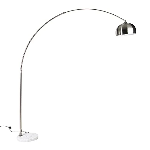 QAZQA xxl - Lampadaire - 1 lumière - H 2690 mm - Acier - Moderne - éclairage intérieur - Salon I Chambre