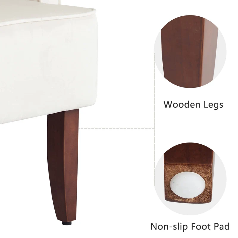 SEPNINE Fauteuil Lounge, Fauteuil Lounge en Velours, Fauteuil De Salon, Chaise TapisséE, Convient pour Le Salon, La Chambre, Le Bureau, Le Balcon